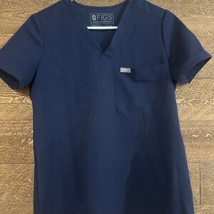 Figs Technical Collection Top in Dark Blue